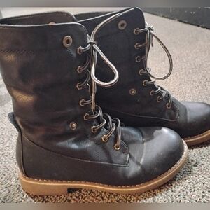 Dreampairs Brown Lace-Up Boots